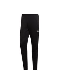 Adidas - Spodnie dresowe adidas Entrada 22. Kolor: czarny. Materiał: dresówka