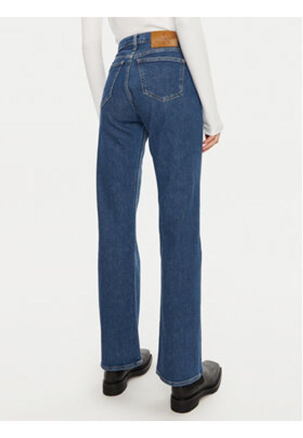 Calvin Klein Jeans Jeansy Authetnic J20J224898 Niebieski Bootcut Fit. Kolor: niebieski