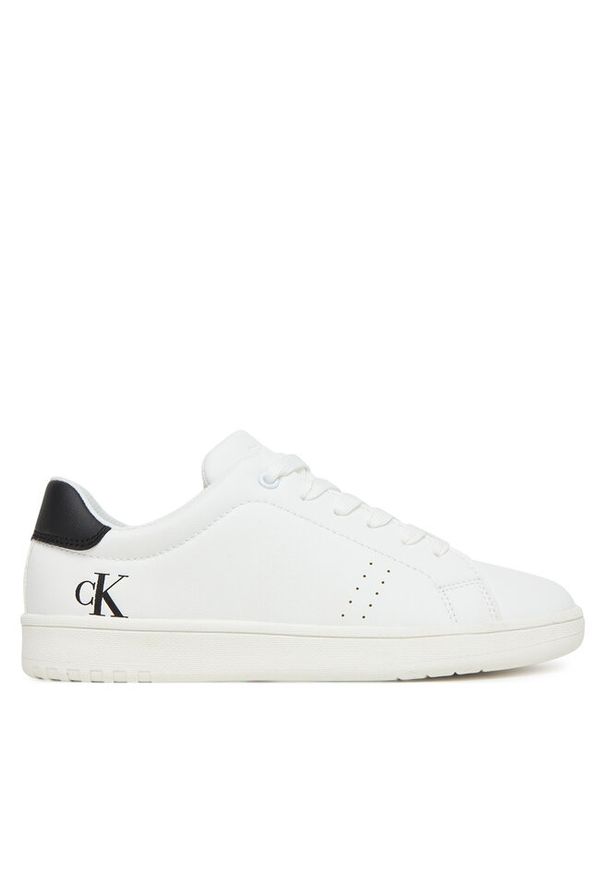Sneakersy Calvin Klein. Kolor: biały