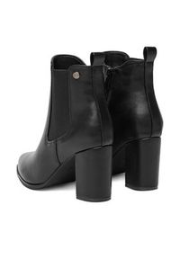 DeeZee Botki HX22069A-3 Czarny. Kolor: czarny. Materiał: materiał, syntetyk #4