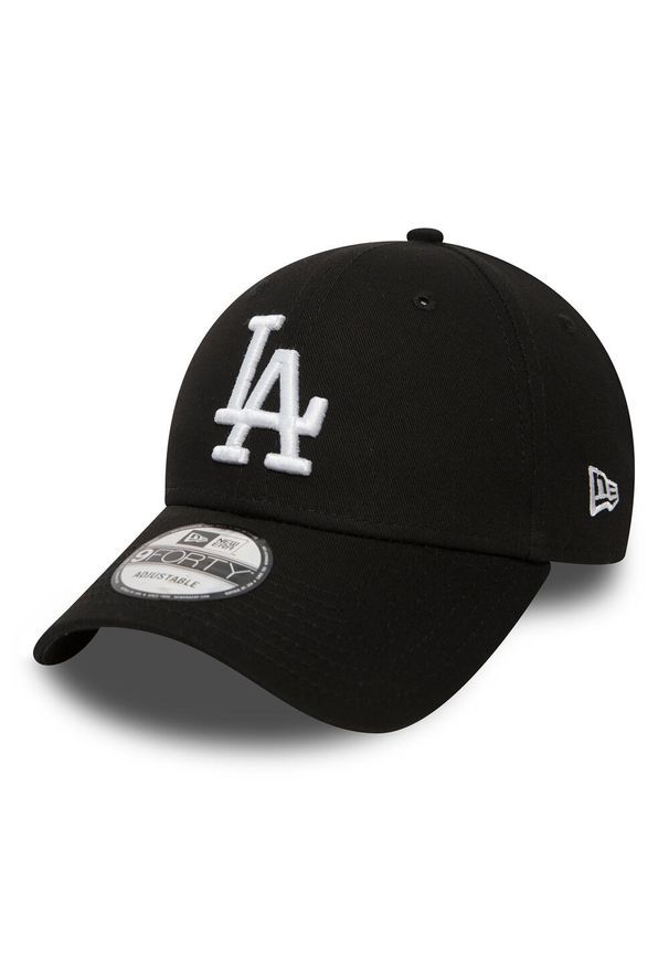 Czapka z daszkiem New Era MLB Los Angeles Dodgers. Kolor: czarny. Materiał: poliester. Styl: sportowy, elegancki