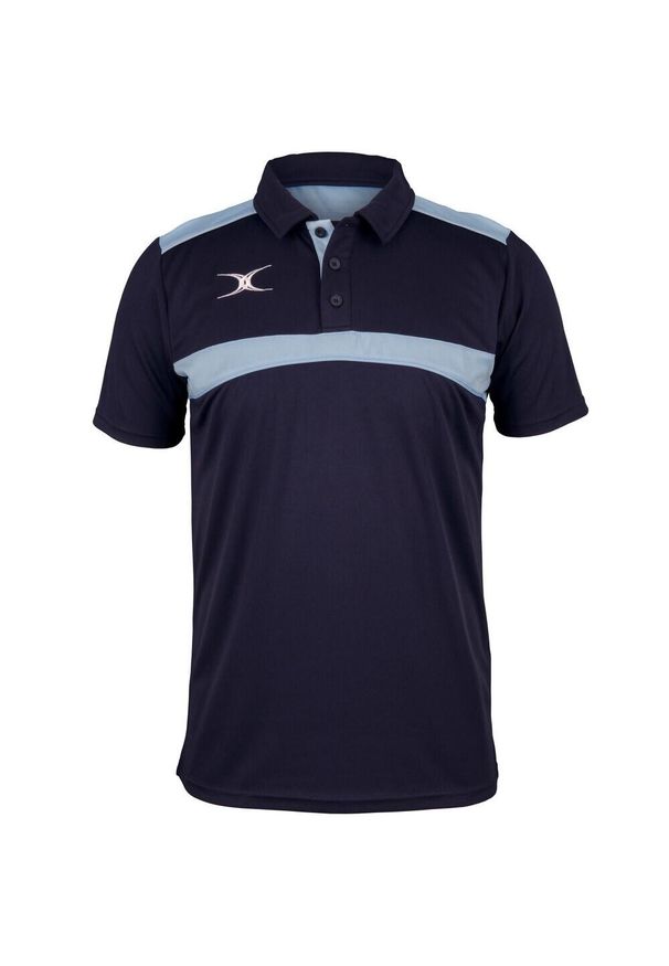 GILBERT - Dziecięca koszulka polo Gilbert Photon. Typ kołnierza: polo. Kolor: niebieski