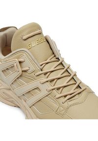 Guess Sneakersy Belluno Low FMTBEL ELE12 Beżowy. Kolor: beżowy. Materiał: skóra #4