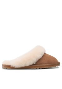 EMU Australia Kapcie Jolie W10015 Brązowy. Kolor: brązowy. Materiał: skóra