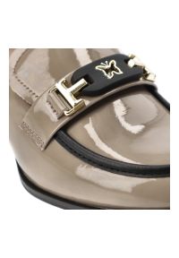 Beżowe Półbuty Artiker Eleganckie Obuwie Damskie. Okazja: na co dzień. Zapięcie: klamry. Kolor: beżowy. Materiał: materiał. Obcas: na obcasie. Styl: elegancki. Wysokość obcasa: średni #5