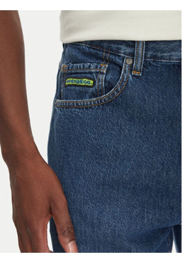 DC Jeansy Worker Baggy ADYDP03093 Niebieski Baggy Fit. Kolor: niebieski