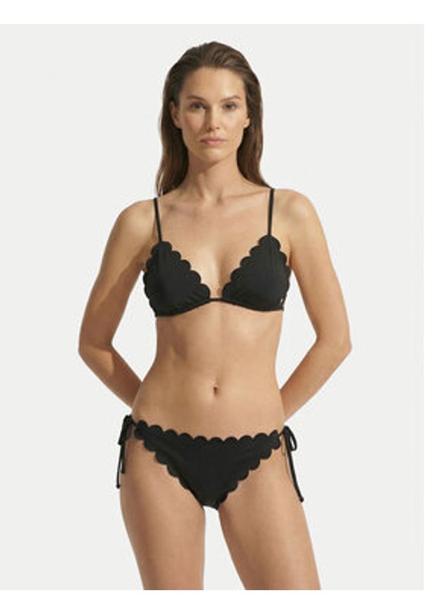 Hugo - HUGO Góra od bikini Original 50555660 Czarny Regular Fit. Kolor: czarny. Materiał: syntetyk