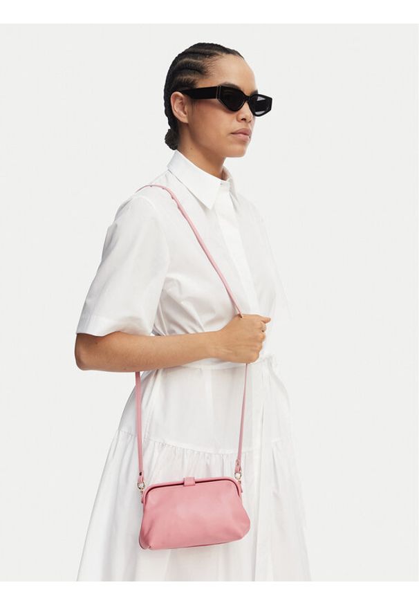 BALAGAN - Balagan Torebka Rofe Różowy. Kolor: różowy. Materiał: skórzane