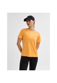 Damski jersey Hummel Tola. Kolor: pomarańczowy. Materiał: jersey. Długość rękawa: krótki rękaw. Długość: krótkie. Sport: piłka nożna #1