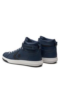 Converse Sneakersy Pro Blaze V2 Leather A06626C Granatowy. Kolor: niebieski. Materiał: skóra