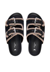 Weekend Max Mara Klapki 2615521055600 Czarny. Kolor: czarny. Materiał: materiał #3