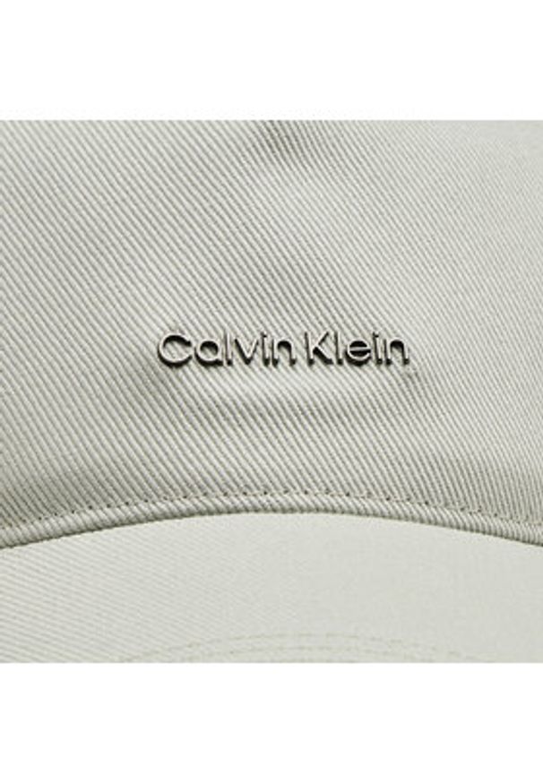 Calvin Klein Czapka z daszkiem Elevated Softs K60K611905 Szary. Kolor: szary. Materiał: materiał