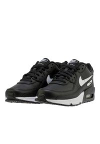 Buty do chodzenia dla dzieci Nike Air Max 90 Ltr GS. Zapięcie: sznurówki. Kolor: czarny, biały, wielokolorowy. Materiał: syntetyk, tkanina, skóra, materiał. Szerokość cholewki: normalna. Model: Nike Air Max, Nike Air Max 90. Sport: turystyka piesza