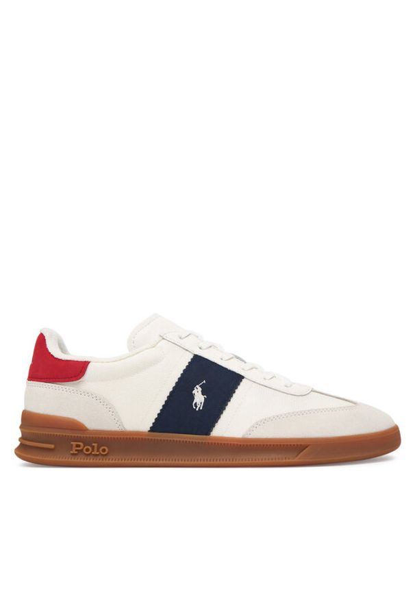 Polo Ralph Lauren Sneakersy 809P01616001 Biały. Kolor: biały. Materiał: skóra