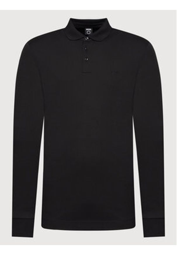 BOSS - Boss Polo Pado 30 50468392 Czarny Regular Fit. Typ kołnierza: polo. Kolor: czarny. Materiał: bawełna