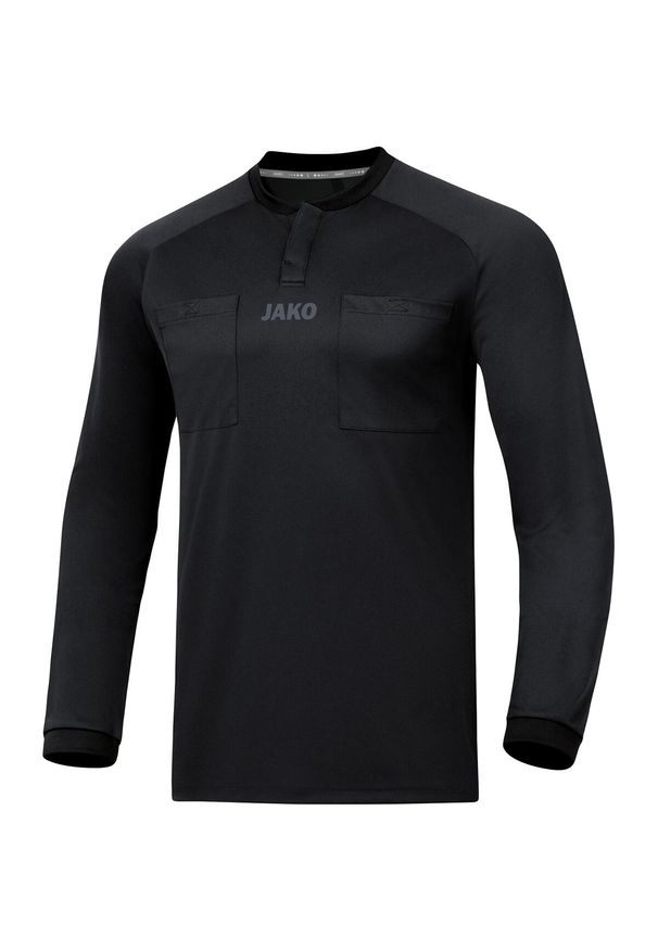 Koszulka Jako arbitre manches longues. Kolor: czarny. Sport: piłka nożna