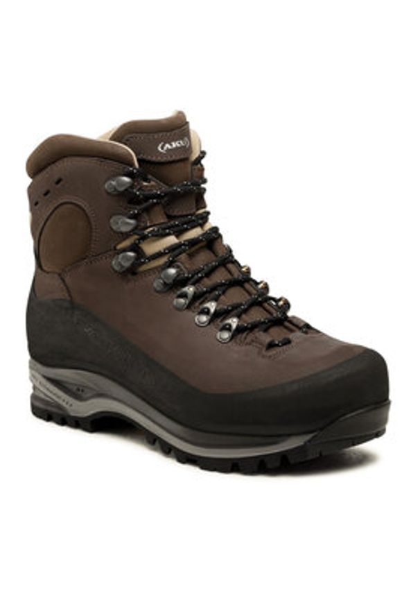 Aku Trekkingi Superalp Nbk Ltr 592.1 Brązowy. Kolor: brązowy. Materiał: nubuk, skóra. Sport: turystyka piesza