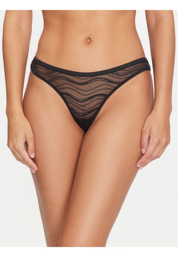 Calvin Klein Underwear Komplet 3 par fig klasycznych Bikini 3Pk 000QD5203E Kolorowy. Materiał: syntetyk. Wzór: kolorowy