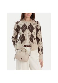 Torebka Tommy Jeans. Kolor: beżowy #1