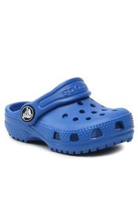 Crocs Klapki Classic Clog T 206990 Granatowy. Kolor: niebieski