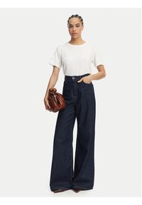 Weekend Max Mara T-Shirt Pelota 2615941052 Biały Regular Fit. Kolor: biały. Materiał: len #2