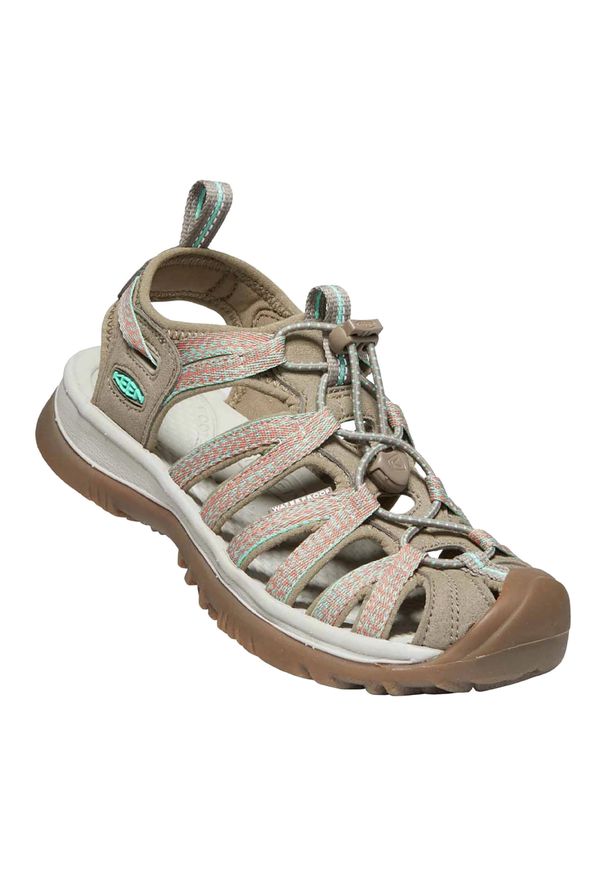 keen - Sandały trekkingowe damskie KEEN Whisper. Kolor: beżowy. Sport: turystyka piesza