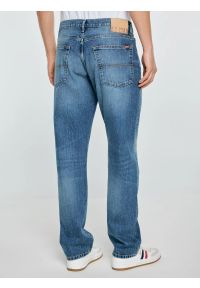 Big-Star - Jeansy męskie z prostą nogawką niebieskie Brandon 191. Okazja: na co dzień. Kolor: niebieski. Styl: casual, klasyczny #2