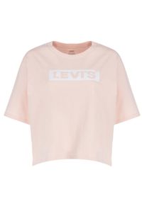 Levi's® T-Shirt Graphic Parker Tee 85634-0008 Różowy Regular Fit. Kolor: różowy. Materiał: bawełna