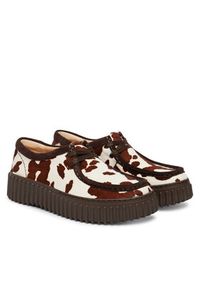 Clarks Półbuty Torhill Bee 26186666 Brązowy. Kolor: brązowy. Materiał: skóra #4