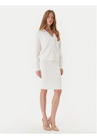 Marciano Guess Spódnica midi 5YGD29 5036Z Biały Slim Fit. Kolor: biały. Materiał: wiskoza #3