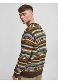 !SOLID - Solid Sweter 21107896 Kolorowy Regular Fit. Materiał: syntetyk. Wzór: kolorowy