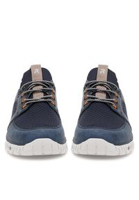 Rieker Sneakersy 04351-14 Granatowy. Kolor: niebieski. Materiał: materiał #4
