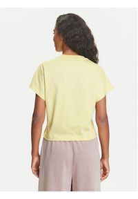 Adidas - adidas T-Shirt ALL SZN JJ1239 Żółty Regular Fit. Kolor: żółty. Materiał: bawełna #3