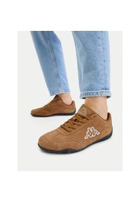Sneakersy Kappa. Kolor: brązowy #1