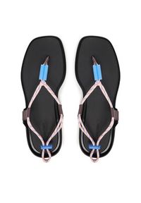 Calvin Klein Sandały Beach Sandal Rope Pu 2 HW0HW02967 Kolorowy. Materiał: materiał. Wzór: kolorowy #6