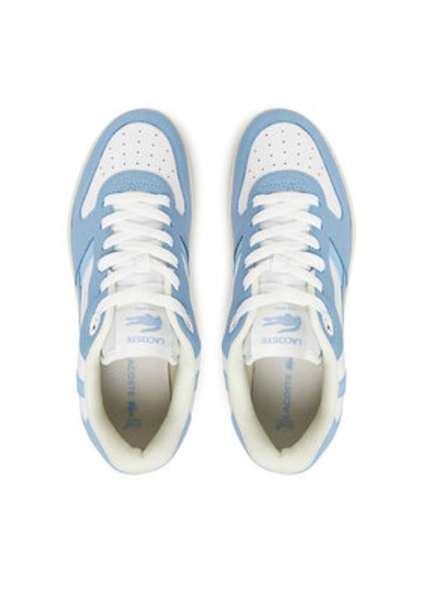 Lacoste Sneakersy 7-48SFA0052 Niebieski. Kolor: niebieski. Materiał: skóra