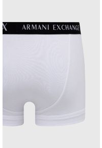 Armani Exchange Bokserki męskie kolor biały. Kolor: biały
