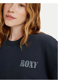 Roxy Bluza Saturday Night Vibes ERJKD03540 Czarny Oversize. Kolor: czarny. Materiał: bawełna #2