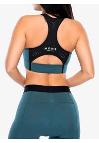 MONS ROYALE - Stanik sportowy Mons Royale Stratos Bra. Kolor: zielony