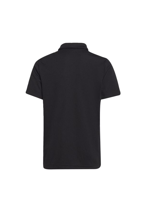 Adidas - Koszulka polo piłkarska dla dzieci adidas Entrada 22 Polo. Typ kołnierza: polo. Kolor: czarny. Materiał: poliester. Sport: piłka nożna