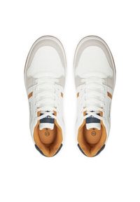Pierre Cardin Sneakersy 4120 Biały. Kolor: biały. Materiał: skóra #3