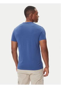 Pepe Jeans T-Shirt Original Basic 3N PM5010133 Granatowy Regular Fit. Kolor: niebieski. Materiał: bawełna #4
