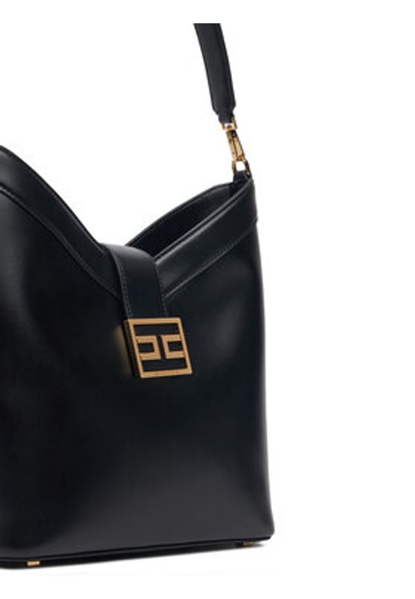 Elisabetta Franchi Torebka BS-19A-51E2 Czarny. Kolor: czarny. Materiał: skórzane