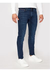 TOMMY HILFIGER - Tommy Hilfiger Jeansy Bleecker MW0MW15599 Granatowy Slim Fit. Kolor: niebieski #1