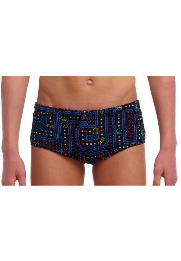 Kąpielówki FUNKY TRUNKS Chomp Chomp - trunki chłopięce. Kolor: czarny