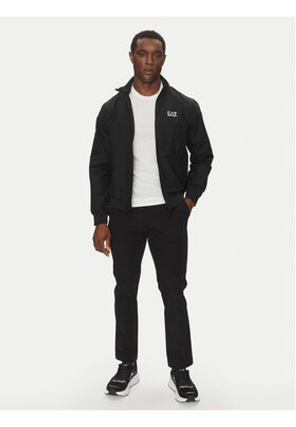EA7 Emporio Armani Spodnie materiałowe 7M000509 AF14589 UC001 Czarny Slim Fit. Kolor: czarny. Materiał: syntetyk
