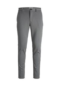 Jack & Jones - Jack&Jones Chinosy Marco 12173623 Szary Slim Fit. Kolor: szary. Materiał: syntetyk #8