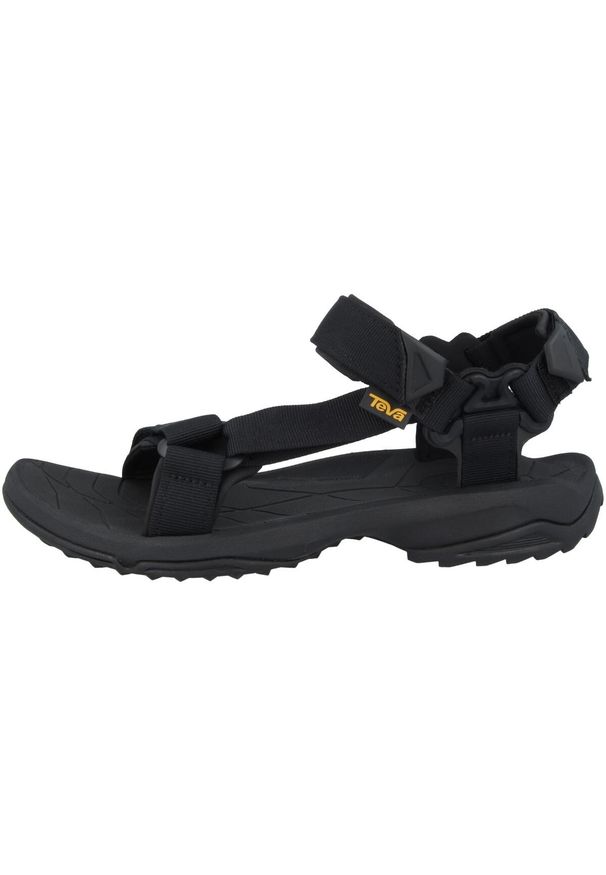Buty do chodzenia męskie Teva Terra FI Lite. Zapięcie: rzepy. Kolor: czarny. Materiał: materiał, tkanina. Sport: turystyka piesza