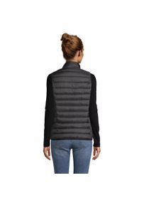 SOL'S - Damska kurtka bez rękawów Sol's Victoire. Kolor: czarny. Materiał: puch. Długość rękawa: bez rękawów. Sezon: zima #1