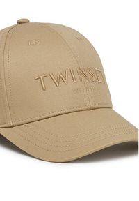 TwinSet - TWINSET Czapka z daszkiem 251TA4280 Beżowy. Kolor: beżowy. Materiał: materiał, bawełna #3